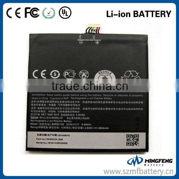 Factory Mobile Battery BOP9C100 for HTC d816t/d816w/d816v