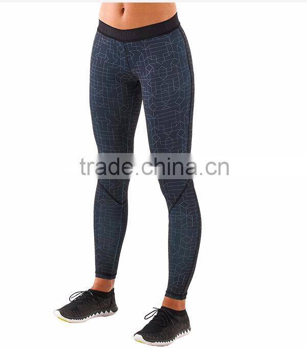 Gym Wear Womens Ambition Sublimated Surface Leggings
