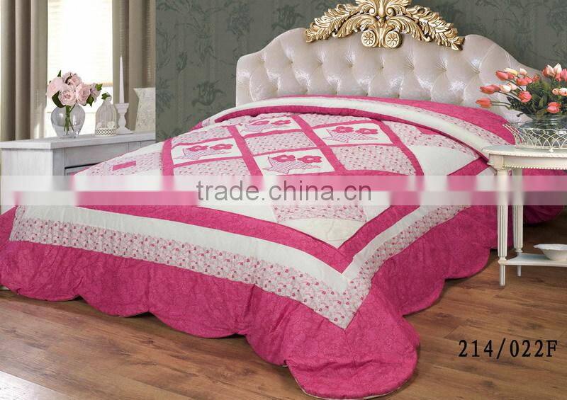 Quilted Patchwork Bedspread Only