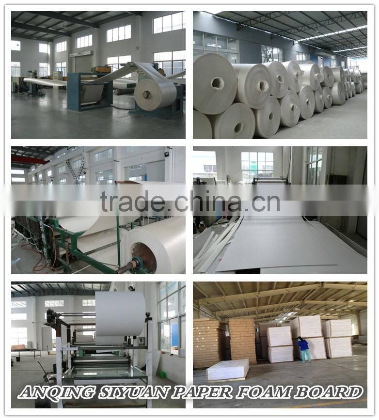 Black color foam core board wholesale