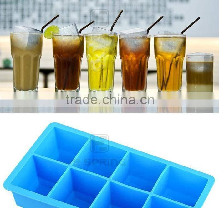Large Silicone Molds Tray Ice Cube Trays