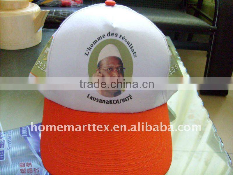 Cotton promotional casual caps,printing design logo advertisement caps