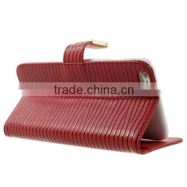 Flip Leather Case for iPhone 6 Plus, Leather Phone Case for iphone6 5.5 inch