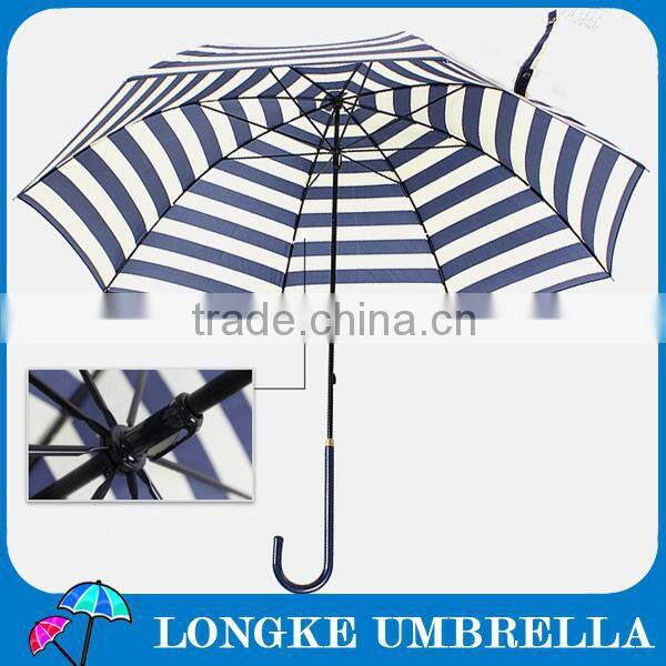 different size of stripe straight umbrellas
