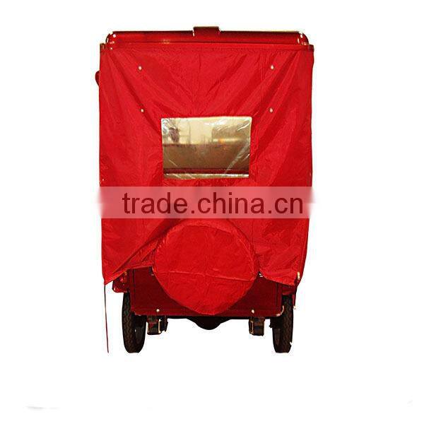 Electric tricycle rickshaw with fiber roof for Indian market ( TRI-8 )