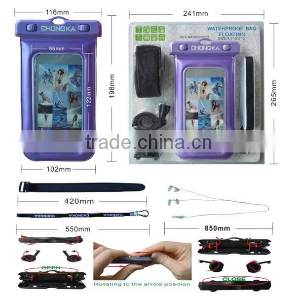 Universal IPX8 Waterproof Case 80 Feet for Cell Phone