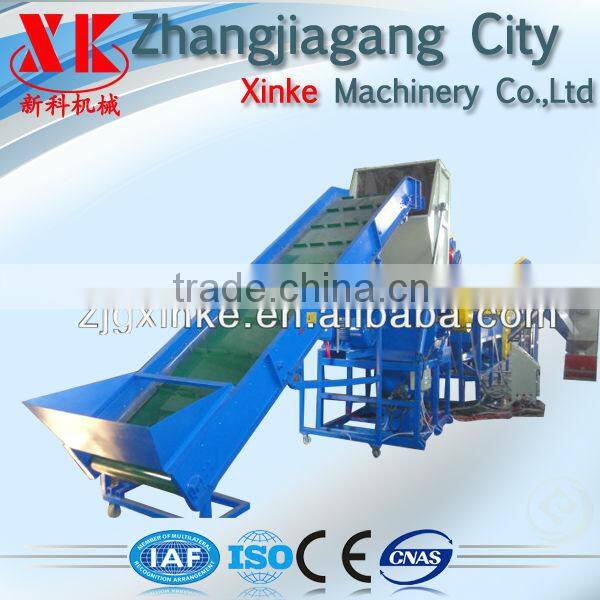 PET bottle flakes washing line