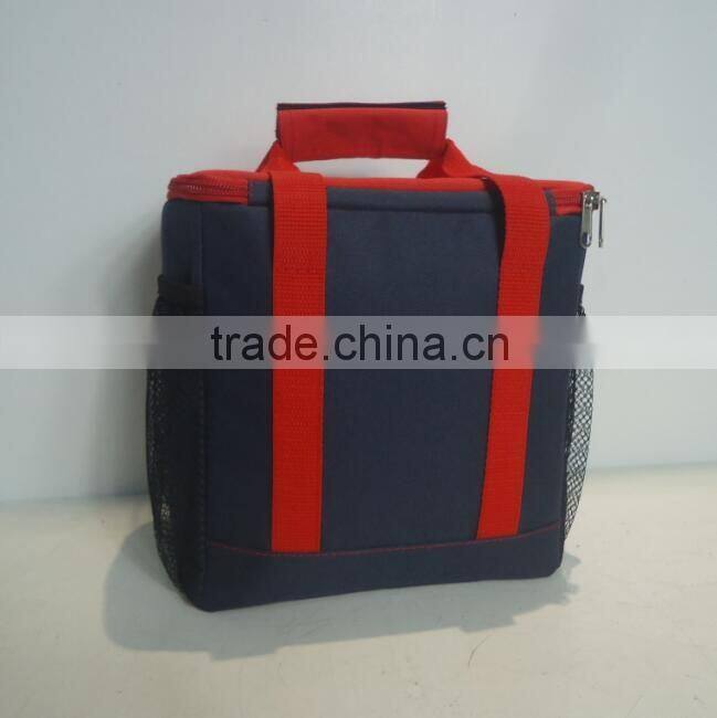 Soft insulated lunch box cooler bag for meals