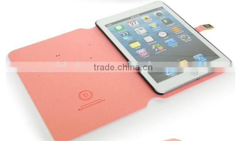 NEW LUXURY Flip PU Leather Case Cover with D buckle For IPad mini 2