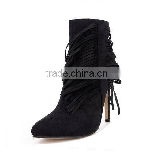 women ankle boots high quality shoes newest designs 2017 PF4417