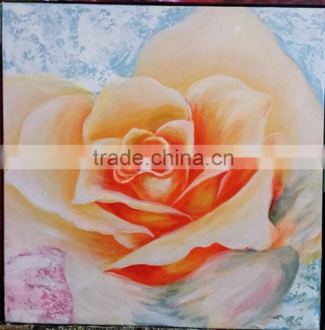 big flower bedroom decorating painting canvas artwork