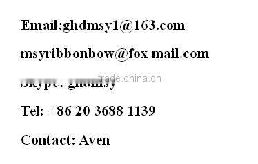 Golden Satin Ribbon Patterned and Words Printing Ribbon