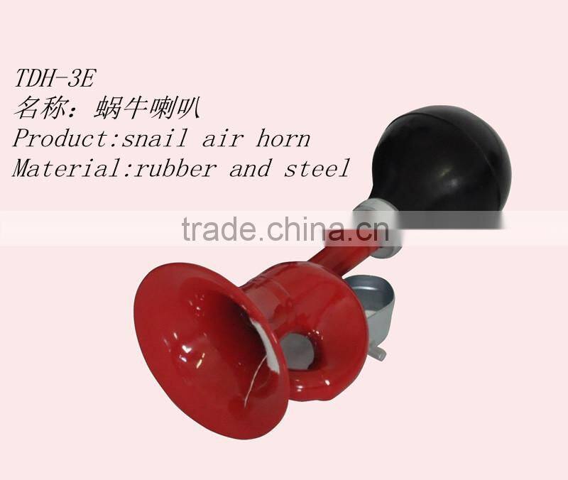 beauty gift snail bike horn bicycle horn brass free style bike parts bicycle accessories