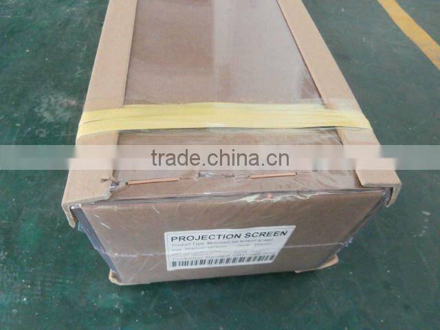 OEM home theater motorised projection screen with lower price
