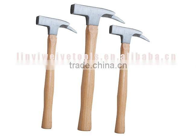 multifunctional and professional top roofing hammer with wooden handle