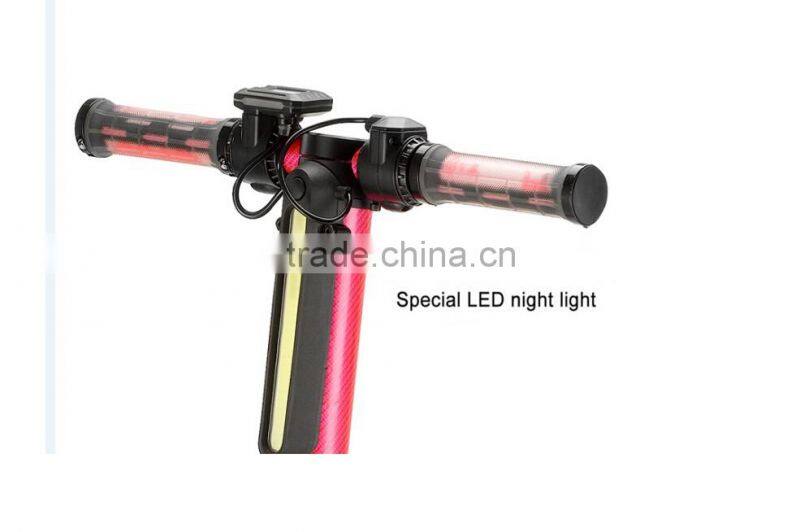 carbon fiber folding electric scooter with li-ion battery only 6.5kgs CE