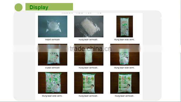 Vermicelli Longkou 200GX60/Bag Traditional Oriental Shuangta Food High Quality ISO2200 Certified