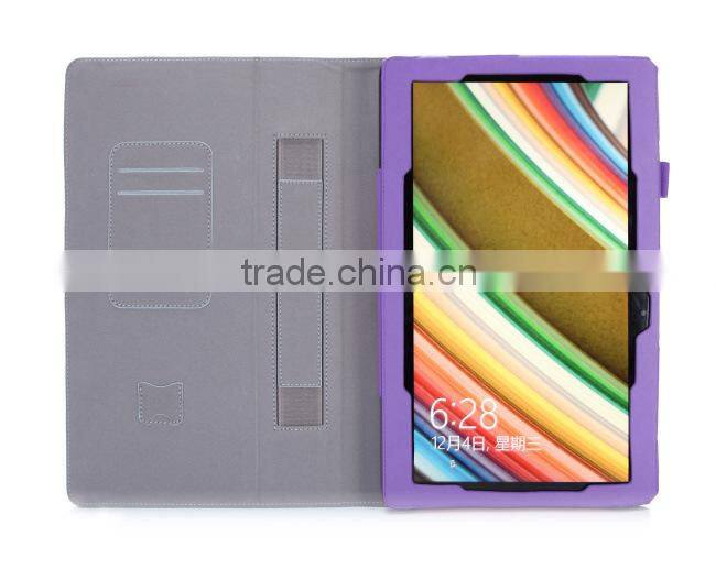 Folding 11.6 Inch Tablet Case Flip Stand PU Leather Tablet Cover