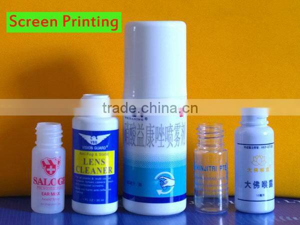 Pharmaceutical Use Opaque White Plastic 50ml PET Bottle with fine spray pump