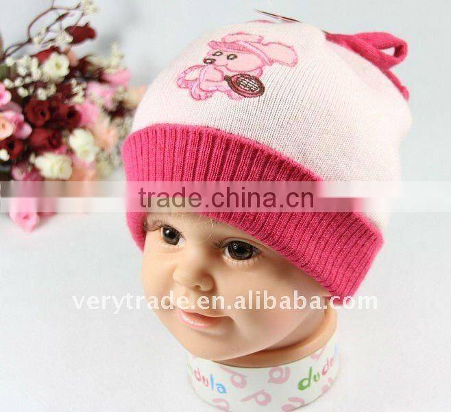 children's knitted earflap hat