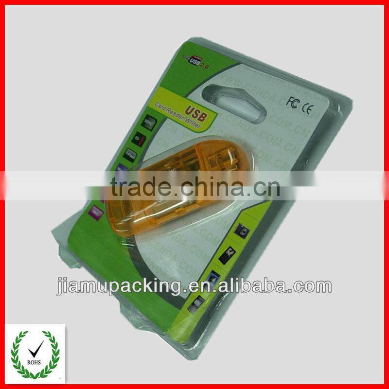 transparent PVC tray for card reader