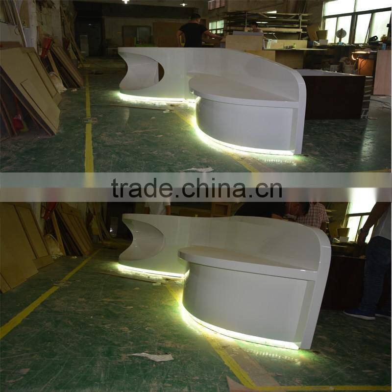 Commercial furniture general use and wood style bar counter