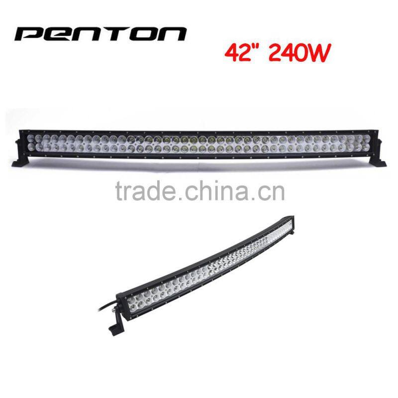 Penton 240W 42 Inch Curved LED Light Bar Spot Flood Light Combo Offroad Light Bar