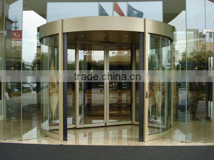 automatic revolving door