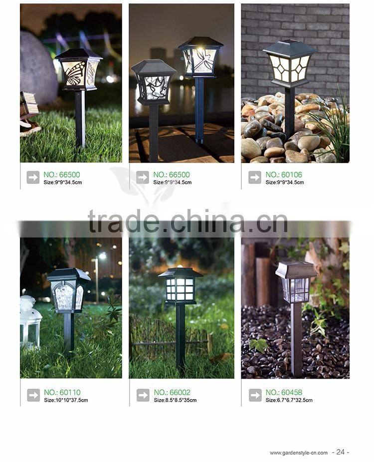 solar LED outdoor light/stainless steel garden led solar light