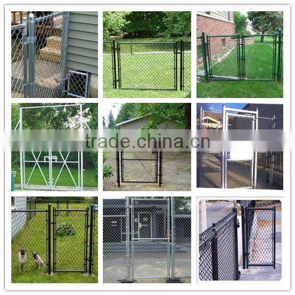 football playground pvc coated/plastic chain link fence
