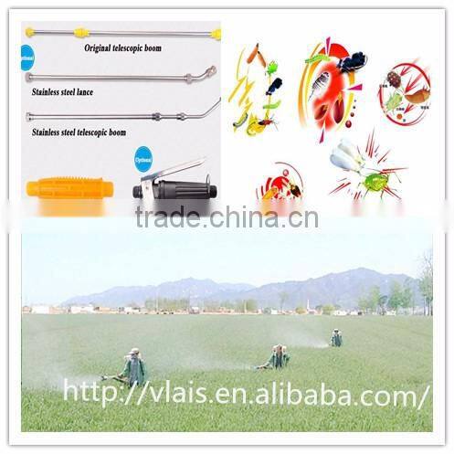 Battery powered sprayer with battery powered backpack sprayer