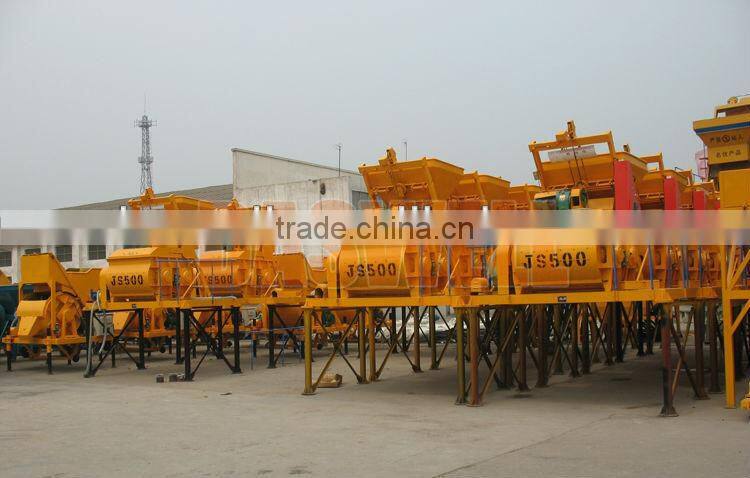 JS500 concrete mixer machine price