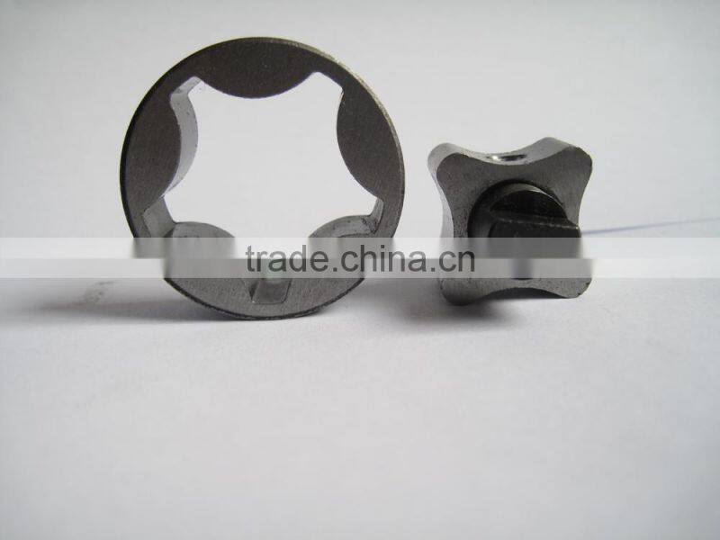 Farm tractor engine specific oil pump rotor