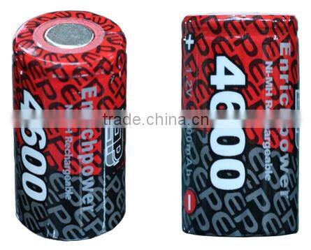 1.2V SC3600mAh Nimh rechargeable battery