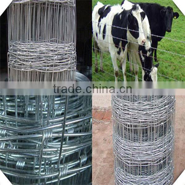 high quality galvanized field fence for sale / sheep fence / galvanized fiedl fence for sale