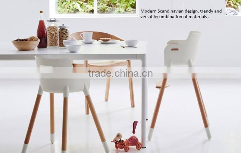 European Simple Style beechwood with dinning tray baby dinning high chair