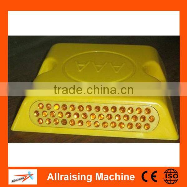 4 cat eye Aluminum Road Stud with anchor