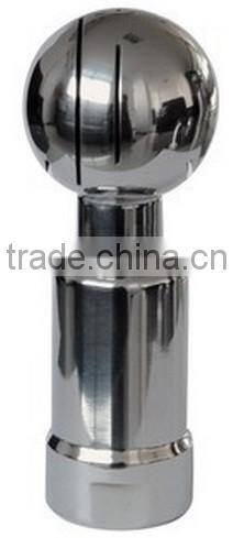 sanitary stainless steel thread rotary cleaning ball