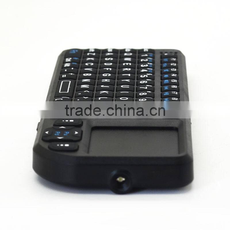 2.4G Mini Wireless Keyboard For Google Nexus 4 Android TV Box Mobile Phone Smart Phone Wireless touchpad silicone mini keyboard
