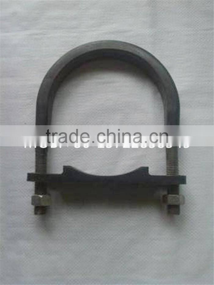 U coupling clamps for concrete pump parts 125