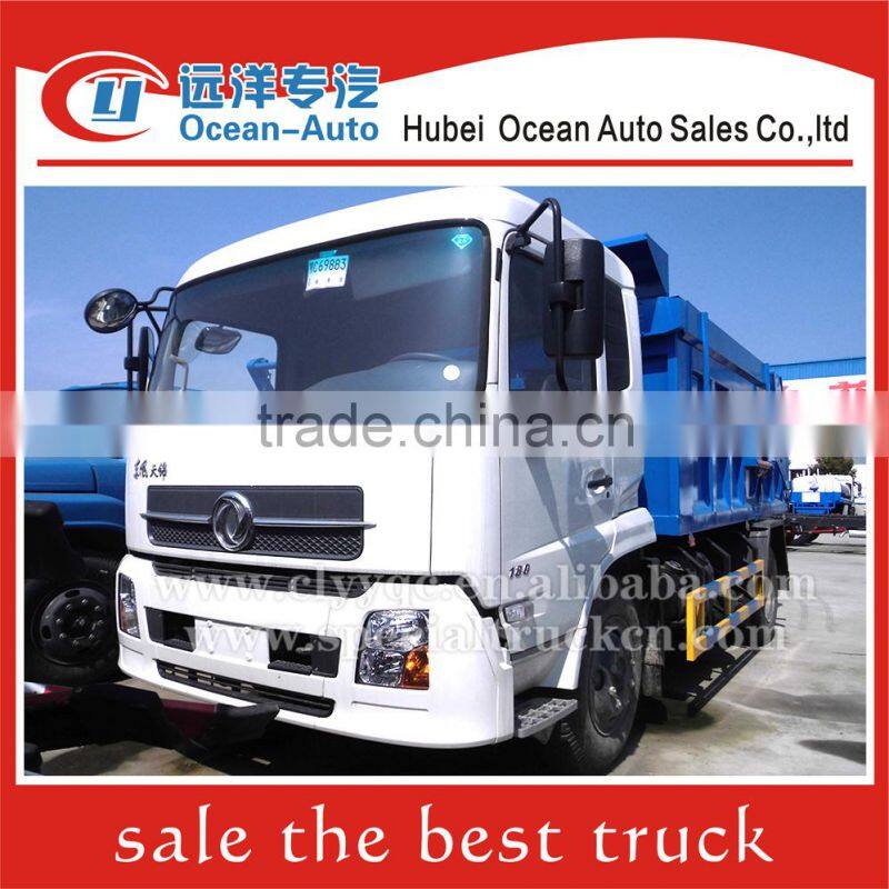 Dongfeng kingrun 14cbm capacity of dump garbage truck
