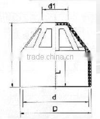 PVC-U plastic vent cap DIN/BS/plastic vent caps/PVC vent caps