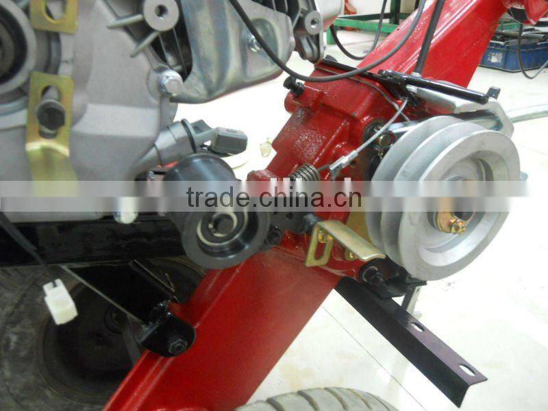MeiQi 6.5HP 168F gasoline power tiller with combine rotary lawn mower