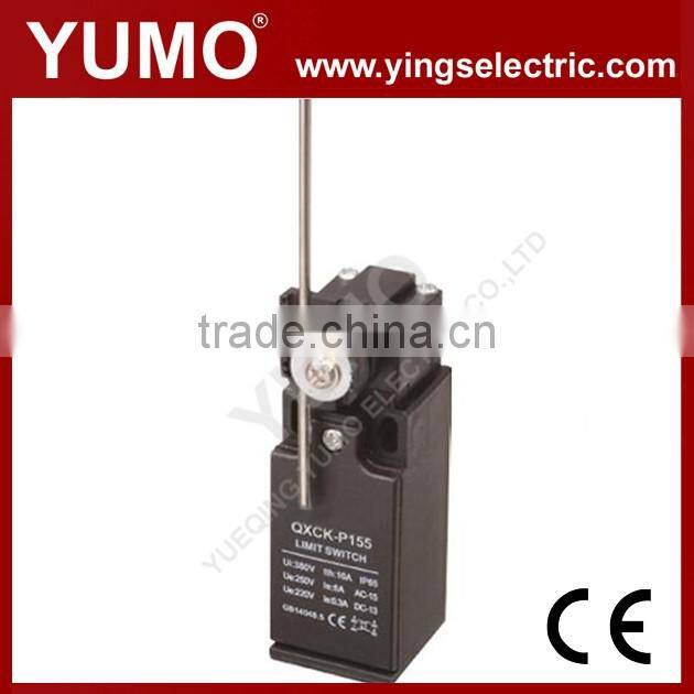 QXCK-P155 Cylindrical tumbler type glass fabric cup Diameter 3mm length125mm 10 million times 1m/s Limit Switch