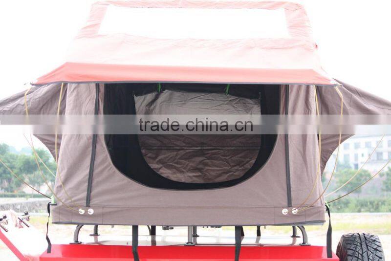 mini off-road camper trailer with independent suspension with kitchen system FS-X3