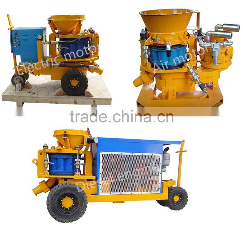 Premium Grade LZ-9D dry mix concrete spray shotcrete machine with ISO and CE