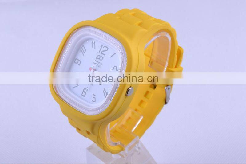 Charm healthy graceful harmless non toxic silicone wristwatch