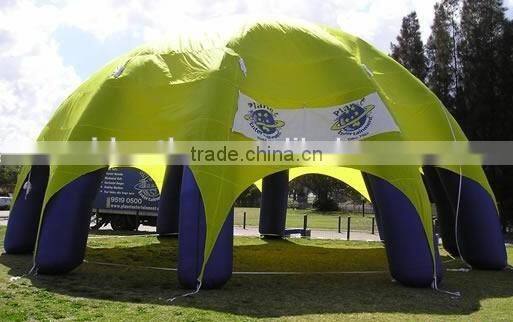 Mobil Giant PVC tarpaulin and Oxford Cloth Inflatable Tent for Sales