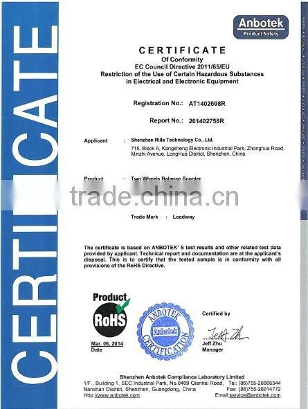 leadway waterproof CE ROHS FCC 72V Lithium Battery golf car (W5-b59)