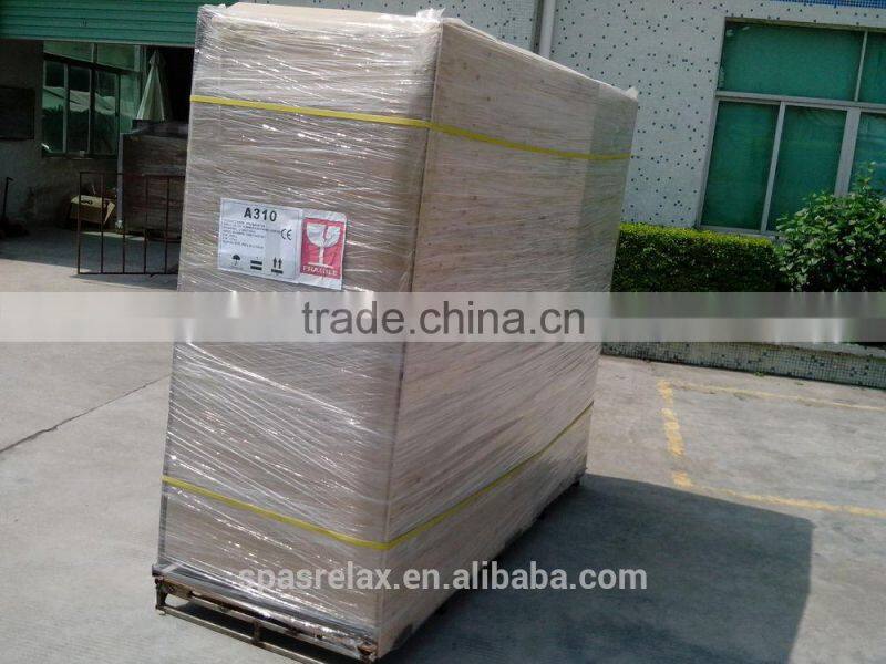 2016 Best Selling S502 with 3 seats Spa China factory direct hot tubs